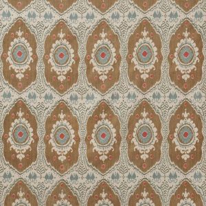 Bukhara Blue Cedar Fabric, Fabrics in Ireland