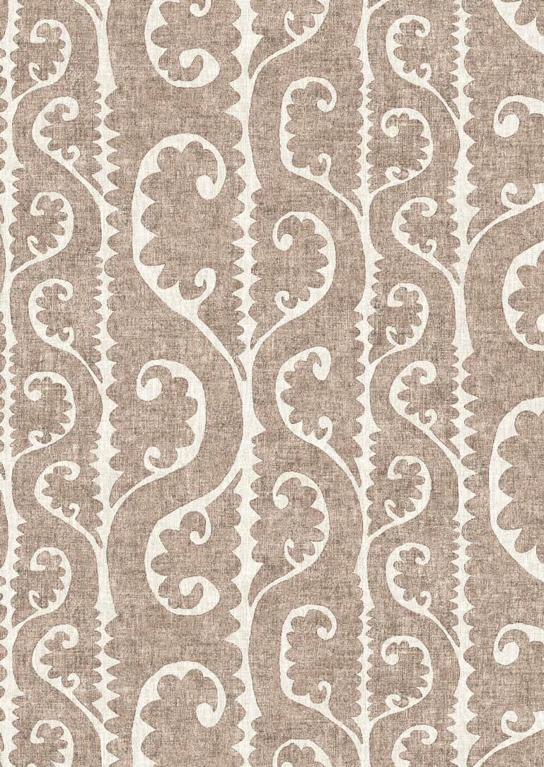 Totem Cocoa Fabric, Fabrics in Naas