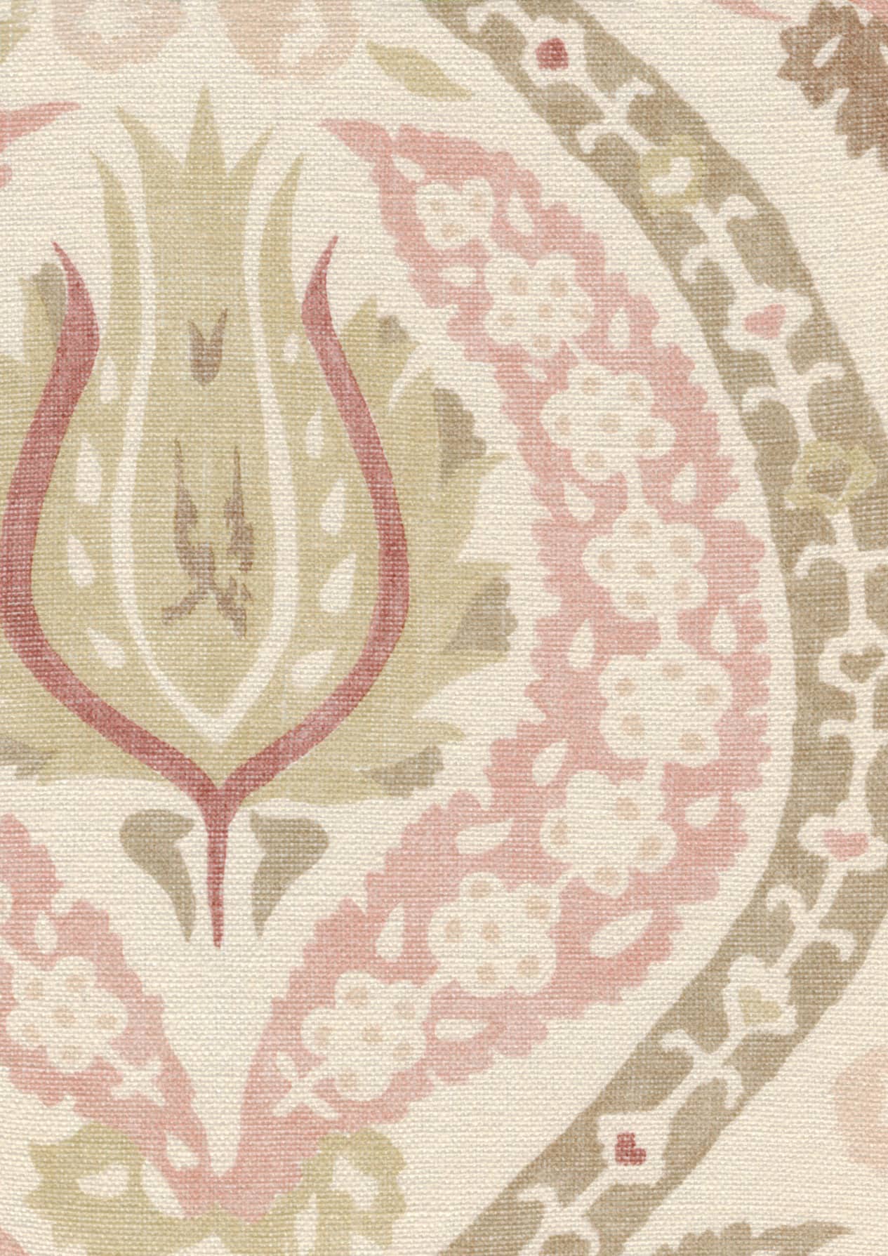 Benaki Cocoa Rose Fabric, Fabrics in Kildare