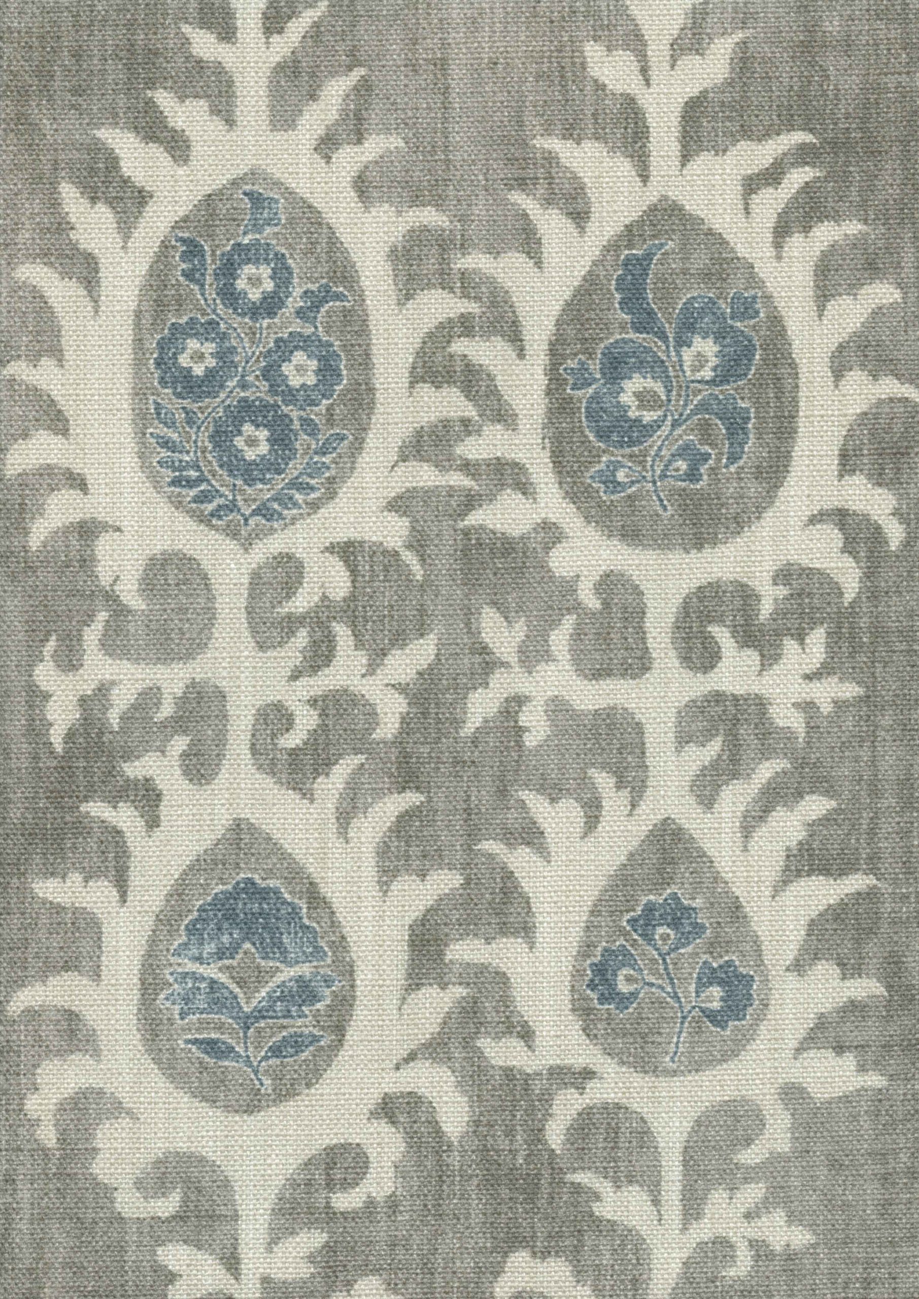 Tribal Delta Ash Fabric