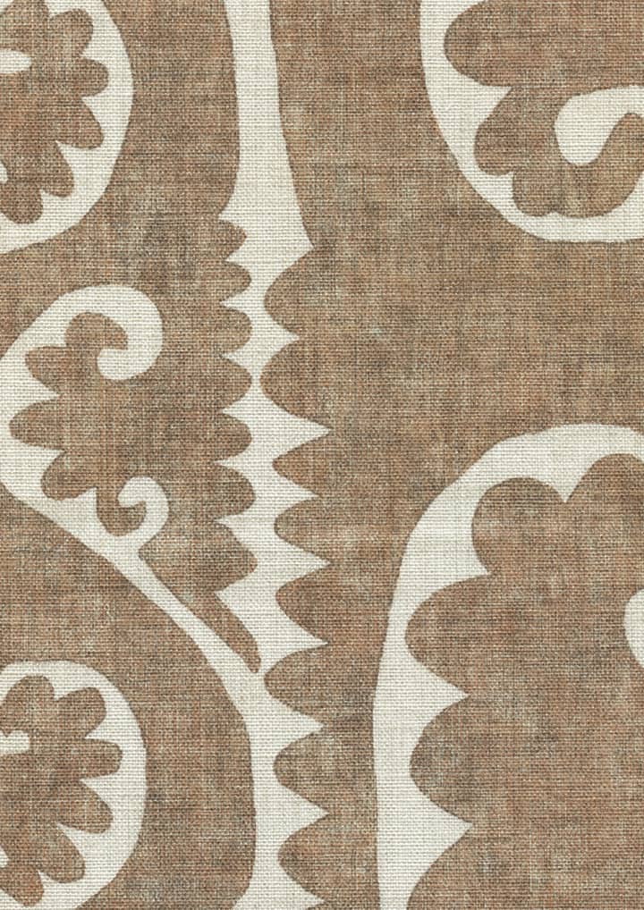 Totem Ginger Fabric, Fabrics in Ireland