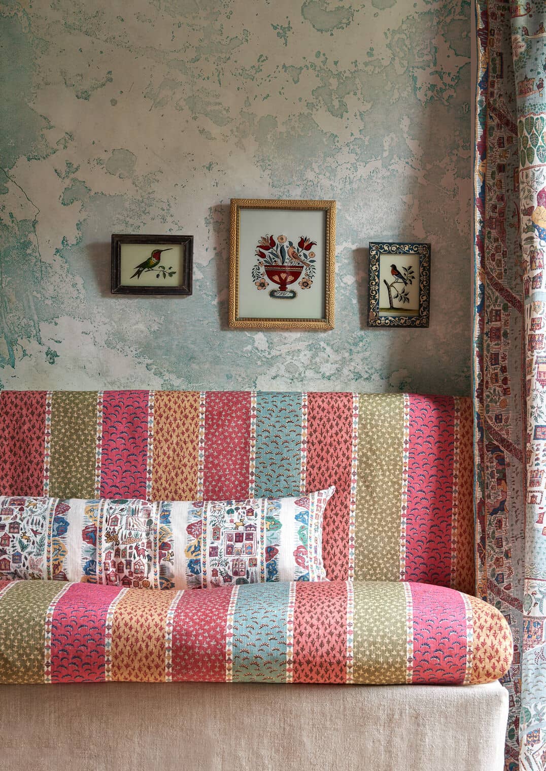 Asha Stripe Jaipur Spice Fabric, Fabrics in Kildare