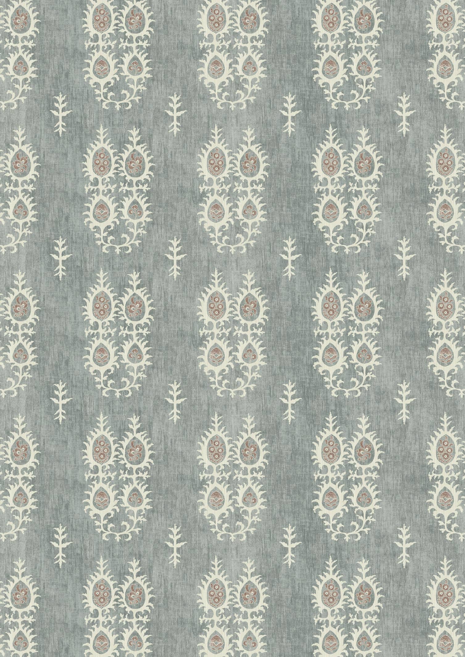 Tribal Monsoon Blue Fabric, Fabrics in Kildare