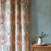 Benaki Mulberry Blue Fabric, Fabrics in Kildare