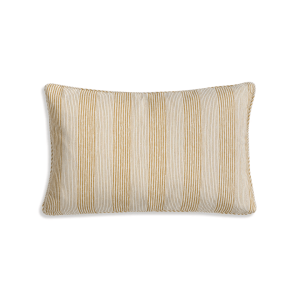 Oblong Cushion Yellow Ticking Cushion in Kildare