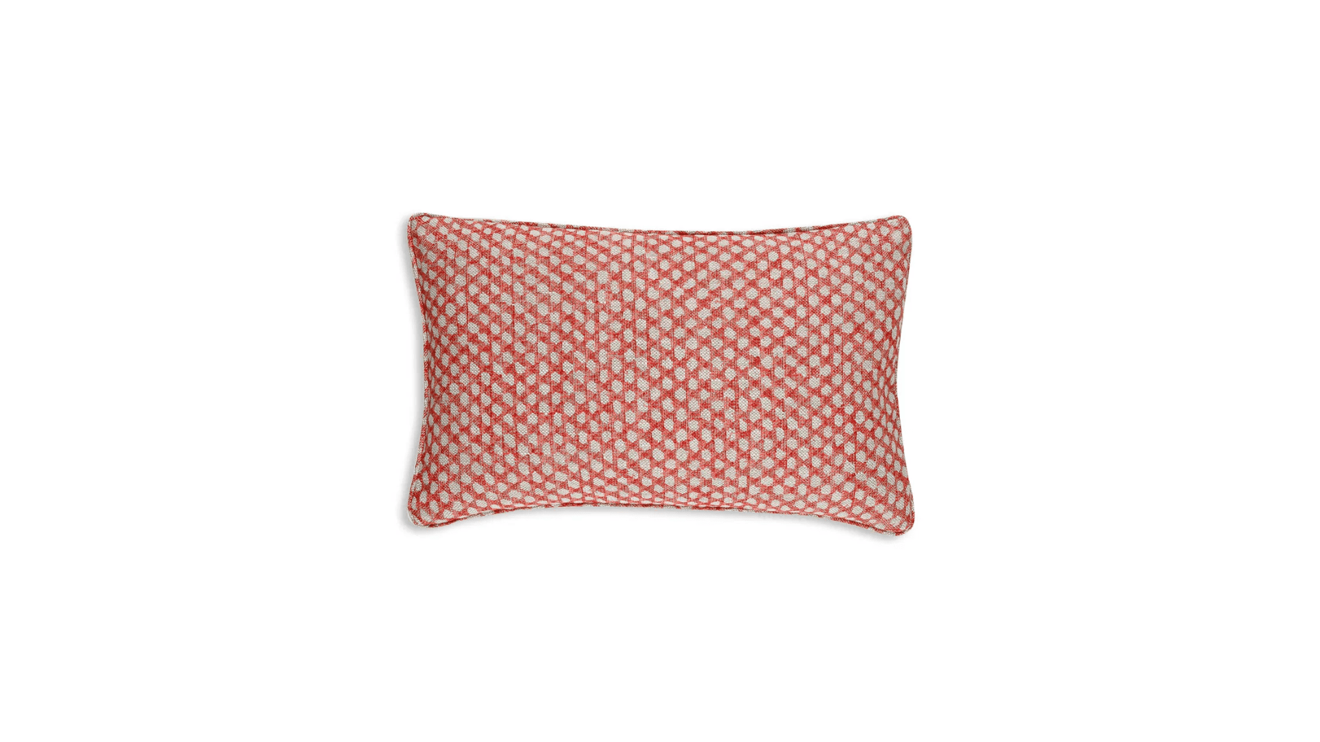 Oblong Cushion Red Wicker Cushion in Naas