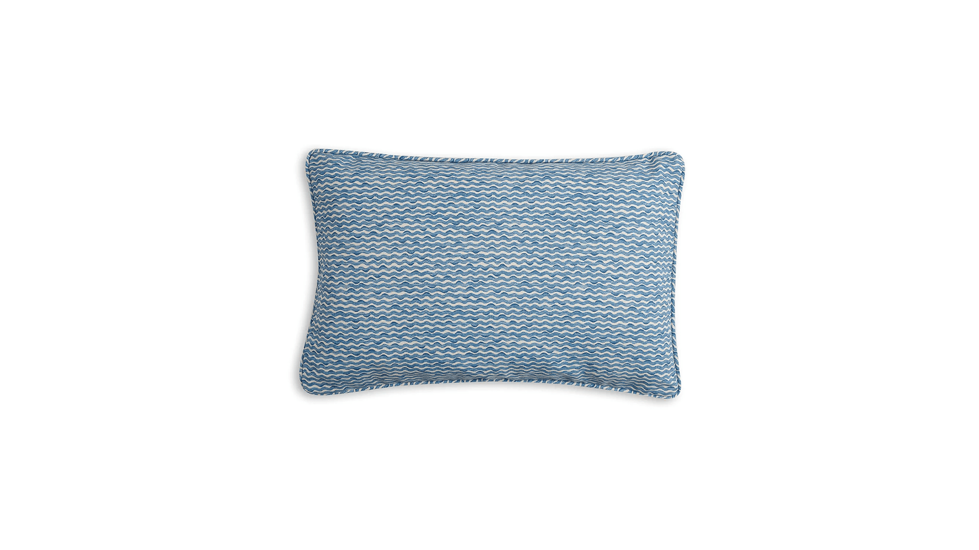 Oblong Cushion Blue Popple Outdoor Cushion in Kildare