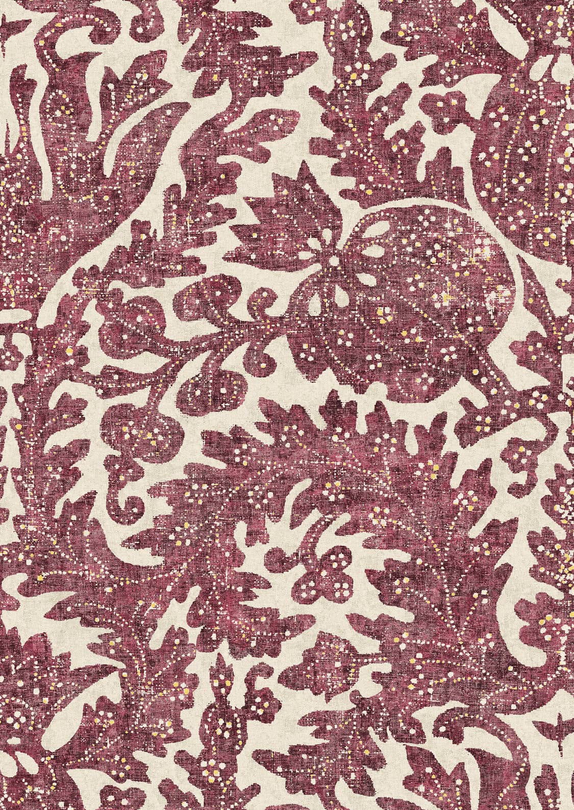 Pomegranate Raspberry Fabric, Fabrics in Ireland