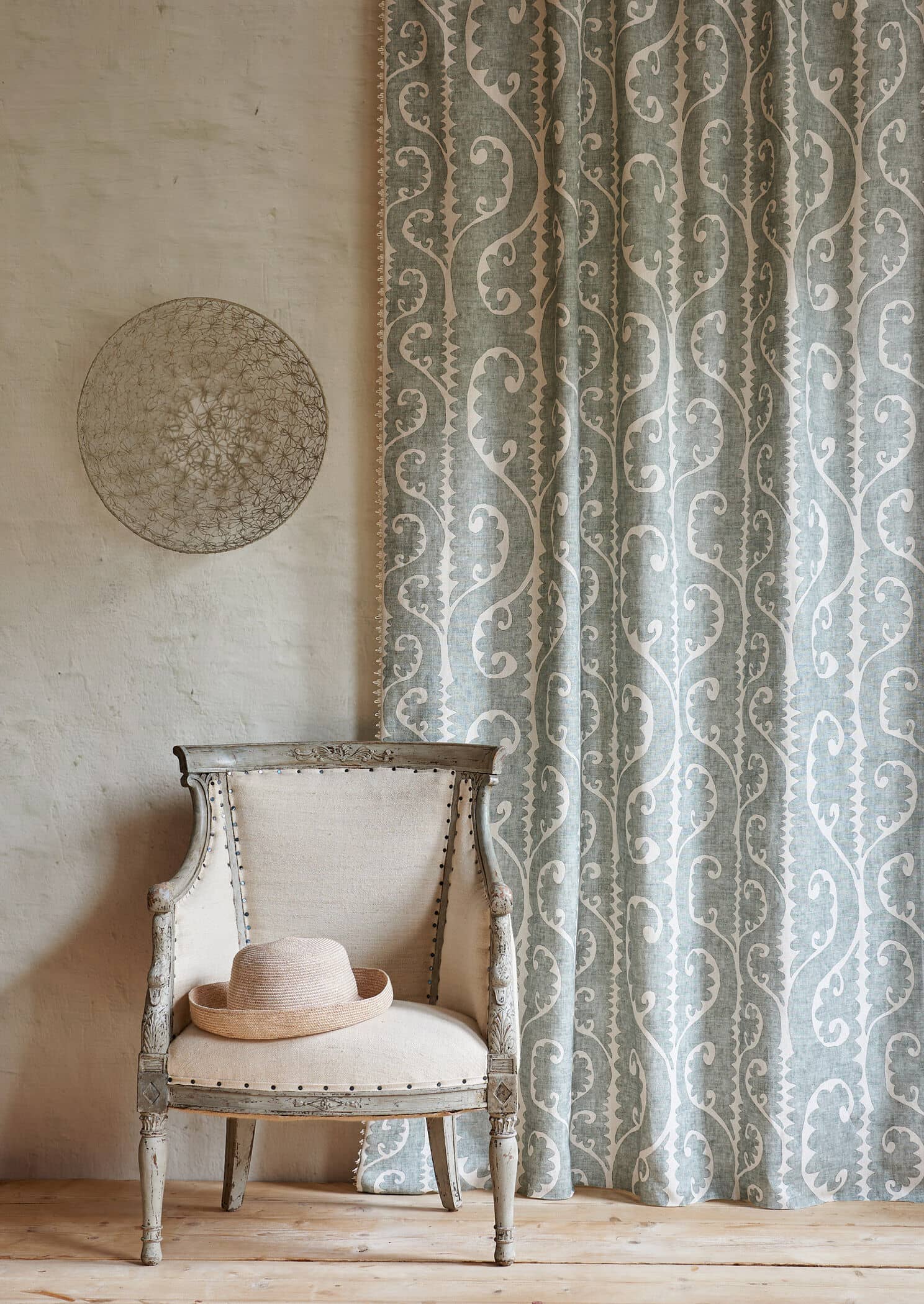 Totem Sage Fabric, Fabrics in Kildare