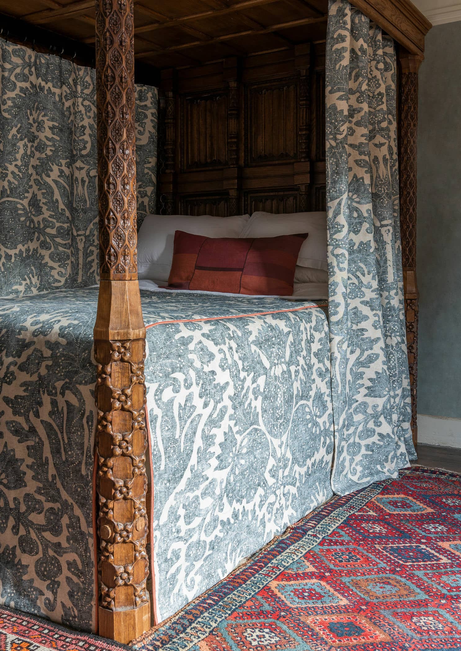 Pomegranate Sea Holly Fabric, Fabrics in Kildare