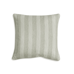 Square Cushion Green Ticking Cushion in Kildare