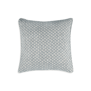 Square Cushion Light Blue Wicker Cushion in Kildare