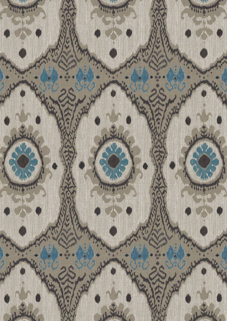 Bukhara Umber Fabric, Fabrics in Kildare