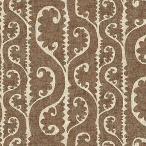 Totem Walnut Fabric, Fabrics in Kildare