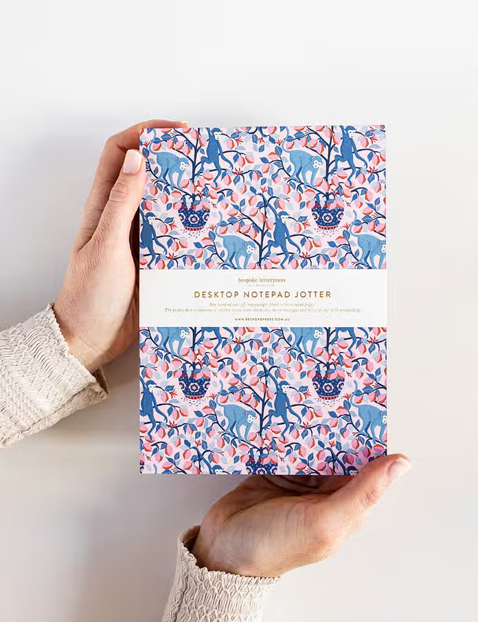 Jotters Monkey's Notepad, Illustrated by Vivian Hasenclever