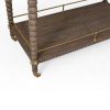 Furniture Table Bobbin Drinks Trolley Rustic Oak Table in Naas