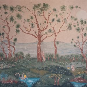 Dusk, Lantern Parade, Andrew Martin Wallpaper in Kildare