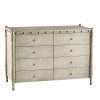 Furniture Chest of Drawers Morris Dresser Greyed Oak Kildare