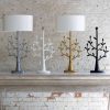 Millana Table Lamp Base, Silvered lamp in Ireland
