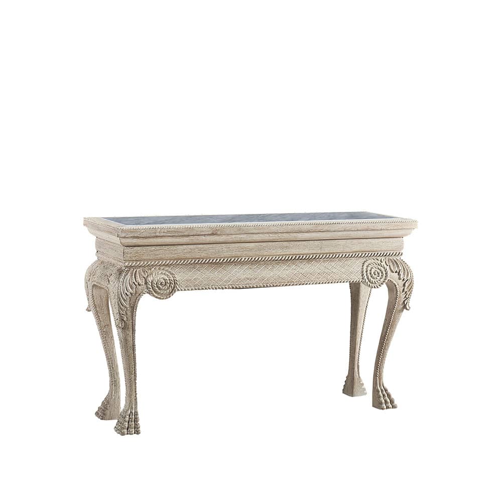 Furniture York Mini Console Venetian White Oak Console in Ireland