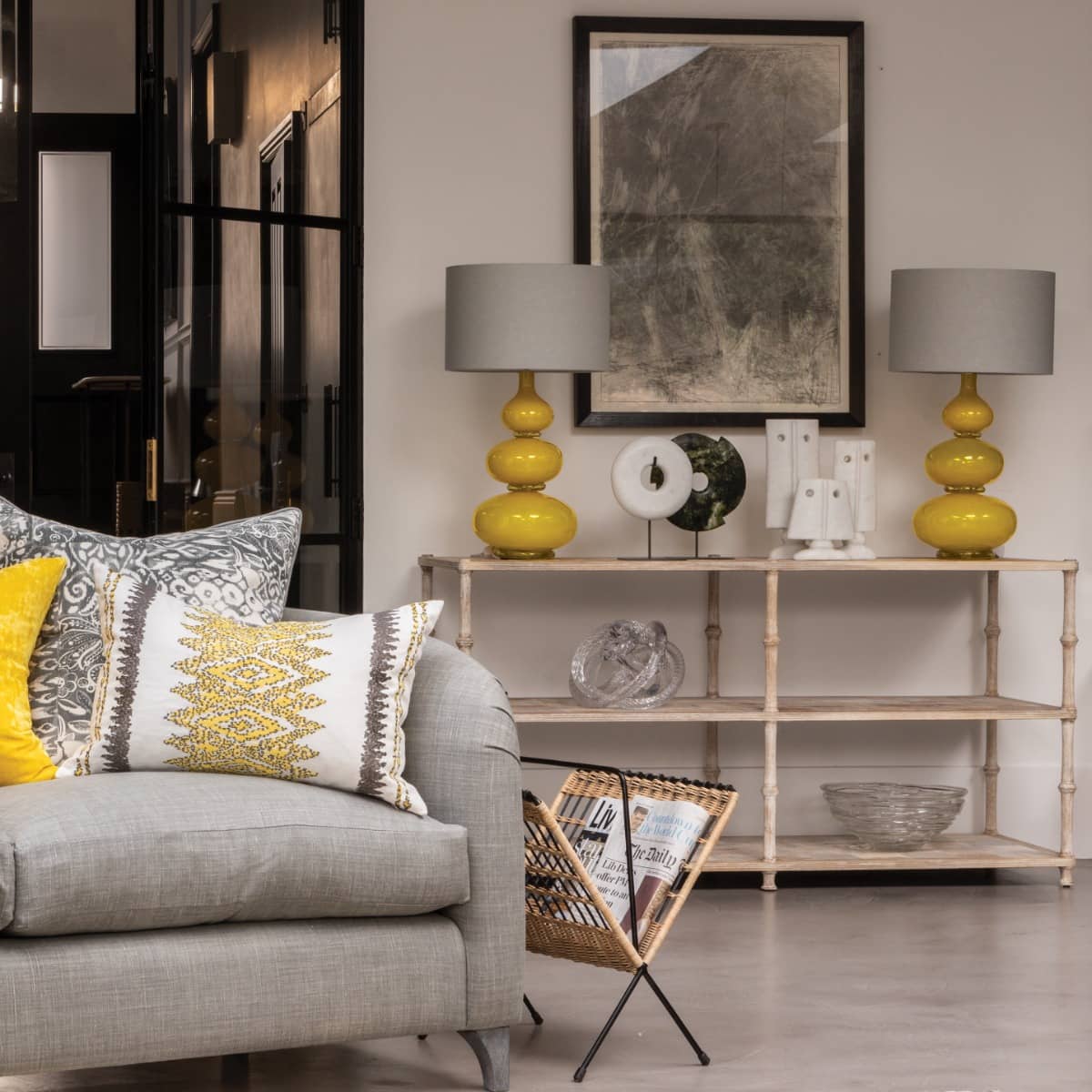 Furniture Bywater Console Washed Acacia Console in Kildare