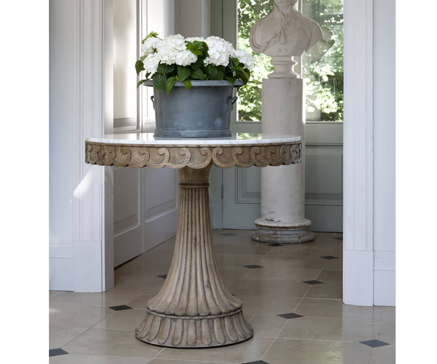 Furniture Dalkeith Table Washed Oak Table in Ireland