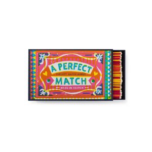 Large Matchbox A Perfect Match, Collaboration with Louise Lockhart, Accessories for Decorating