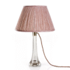 alt="fermoie pink round lampshade"