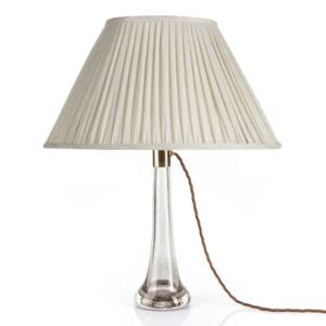 alt="fermoie cream oval lampshade"